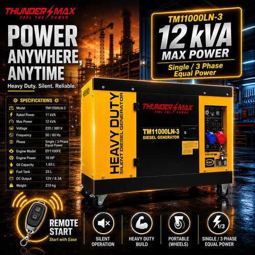 Diesel Generator silent type box type