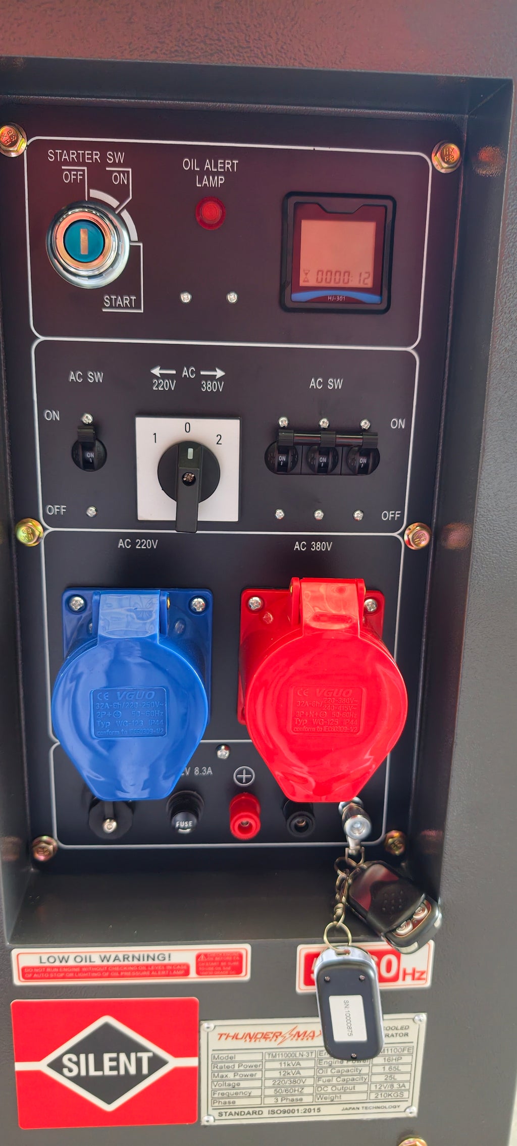 Diesel Generator silent type box type