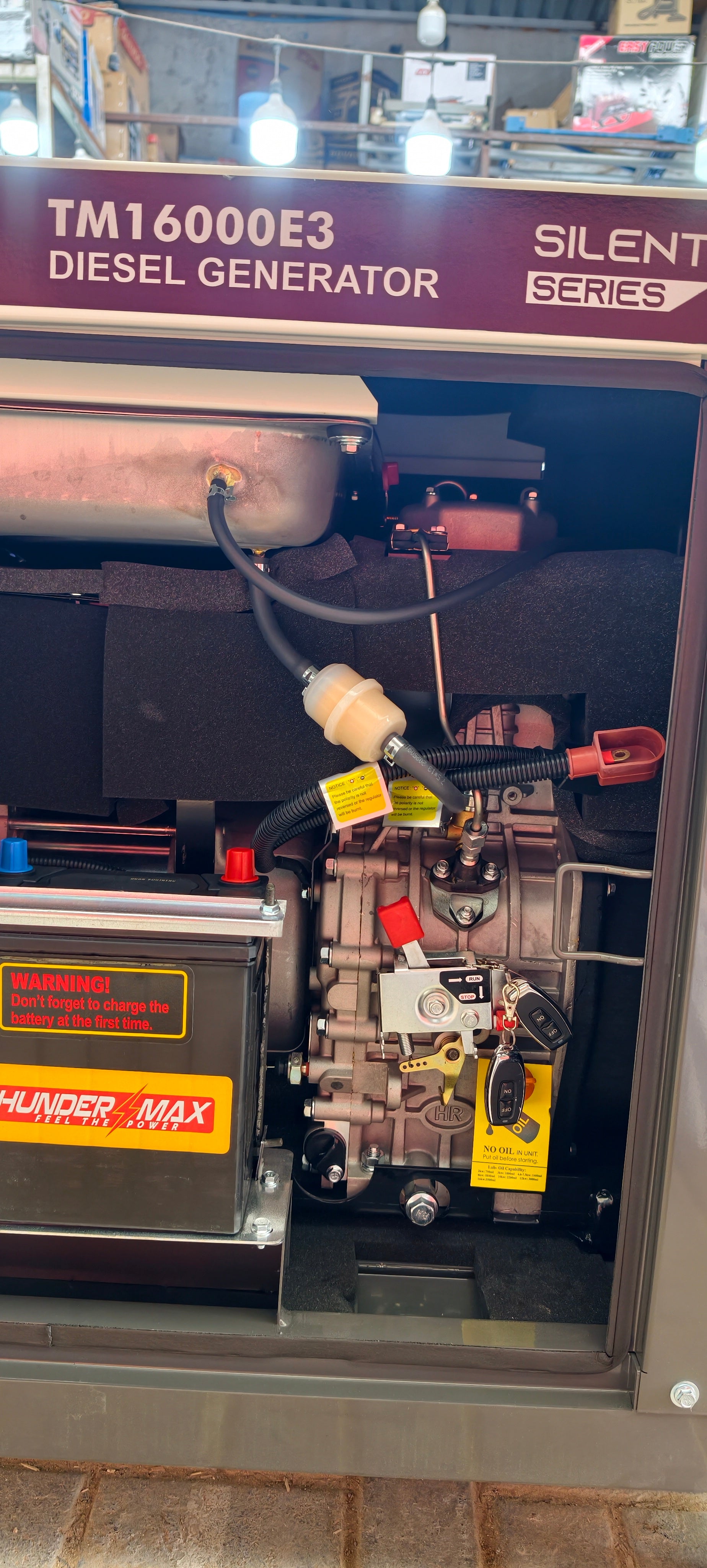 Diesel Generator silent type box type
