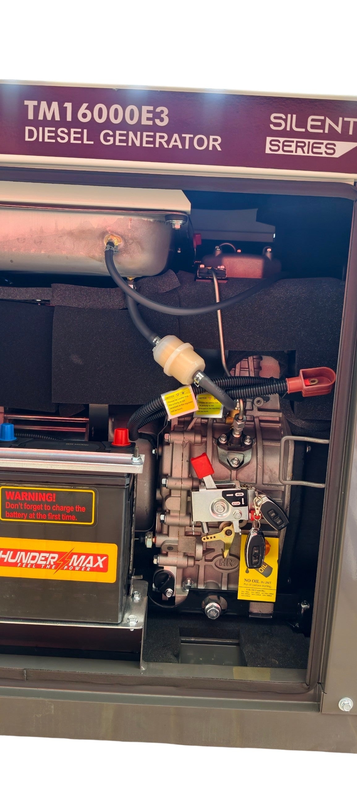 16KVA 15KW SILENT TYPE DIESEL GENERATOR 1 CYLINDER equal power