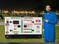 25KVA (20KW) SUPER SILENT DIESEL GENERATOR 4-CYLINDER SANEYOO BRAND