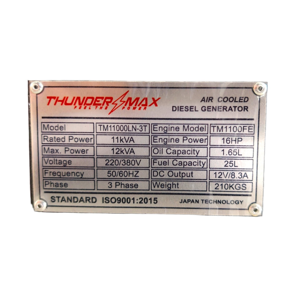 Diesel Generator silent type box type